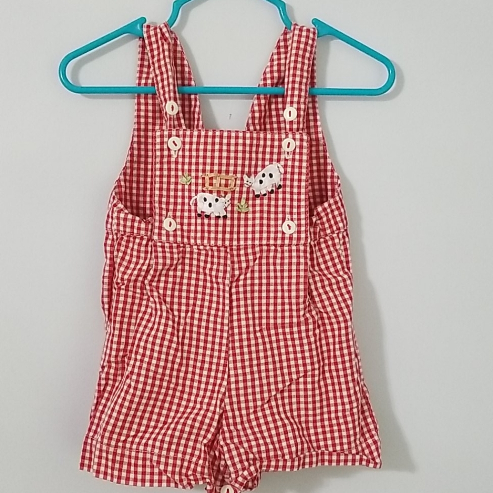 baby boy farm overalls